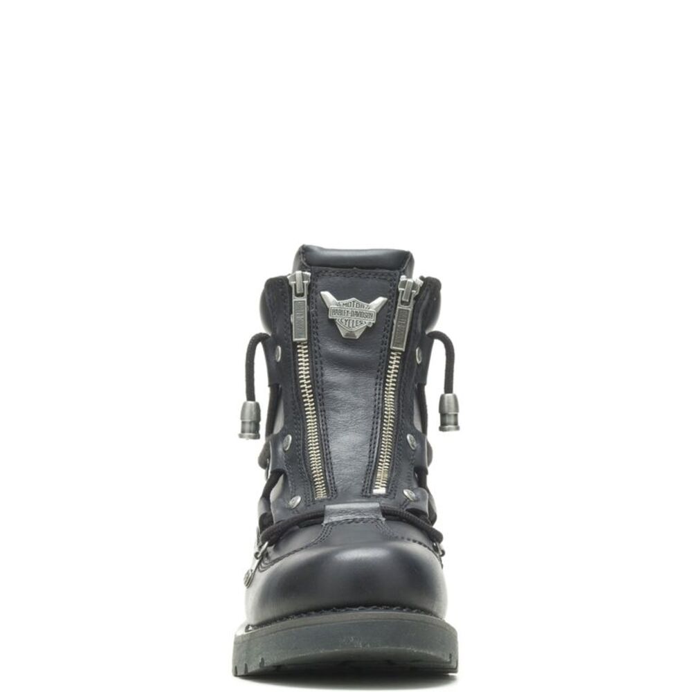 Harley-Davidson Mens Brake Light Flash De Black Boots (NWT) - Picture 4 of 7